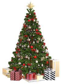 Billede af et juletræ. Foto: Pixabay